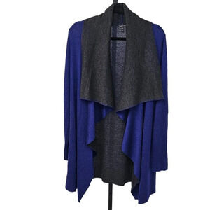 Eileen Fisher Womens Mohair Cashmere Blend Waterfall  Cardigan Size Medium